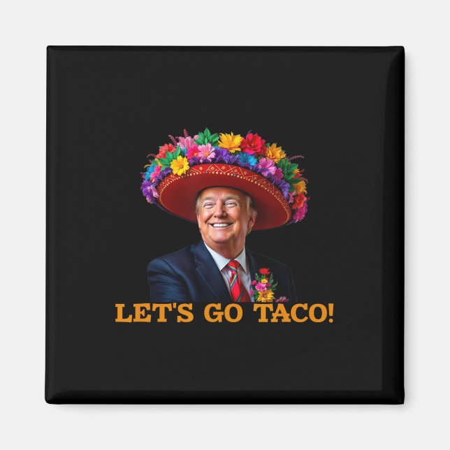 Imã Vamos Go Taco 21 (Frente)