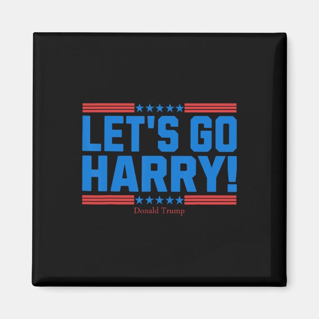 Imã Vamos Harry Sair Do Sofá Você Está Votando  (Frente)