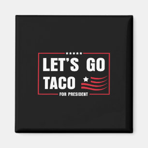Imã Vamos Lá Taco 8647 Bandeira dos EUA 86 47 Homens M