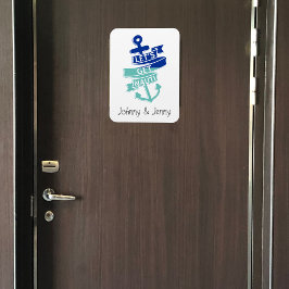 Ímã Vamos Pegar Nauti Cruise Door Decorker