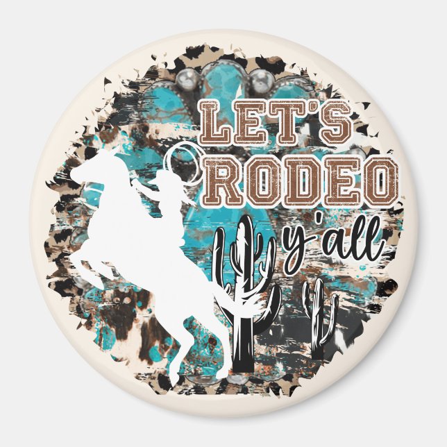 Imã Vamos Rodeo Y'all (Frente)