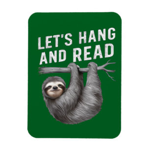 Ímã Vamos suspende e lê amantes engraçados de leitura 