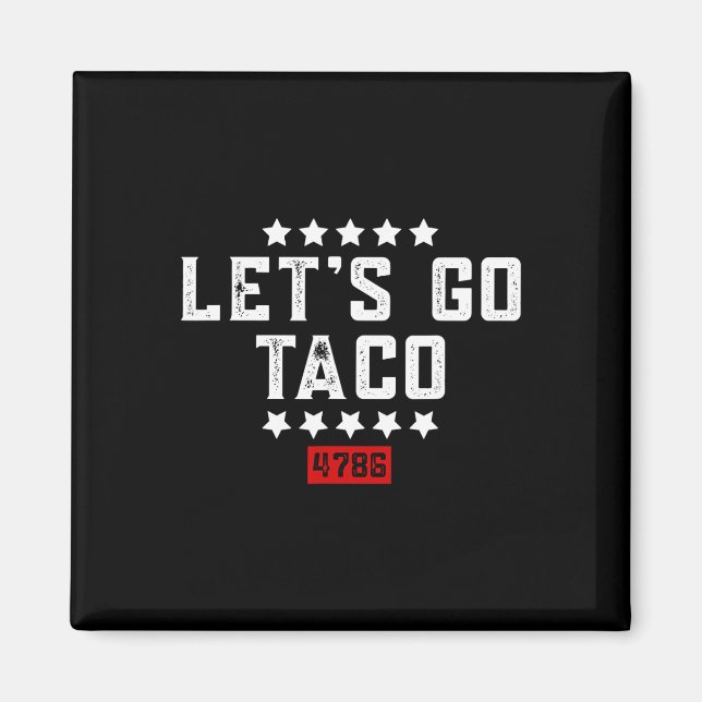 Imã Vamos Taco &#   (Frente)
