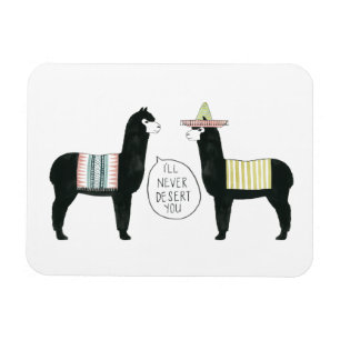 Ímã Vamos Taco Sobre Isso  Eu nunca vou te desertar