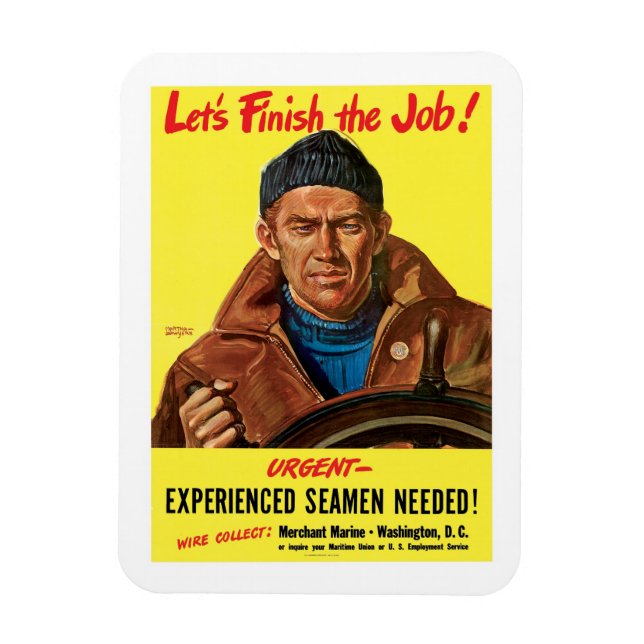 Ímã Vamos Termine O Trabalho! (Vertical)