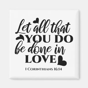 Imã Vamos todos fazer amor - 1 cor 16:14