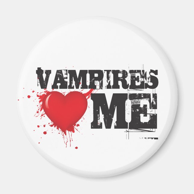 Imã Vampires Heart Me (Frente)