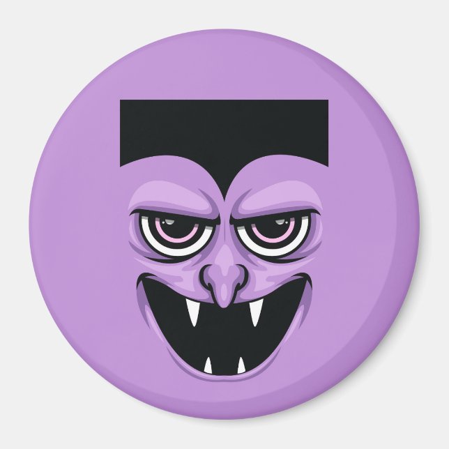 Imã Vampiro de Halloween (Frente)