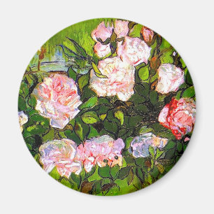 Imã Van Gogh ainda vive com rosas rosa