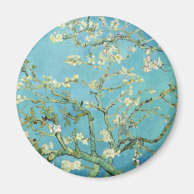 Imã Van Gogh Almond Blossoms (Frente)