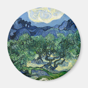 Imã Van Gogh As Oliveiras Pintura Paisagem