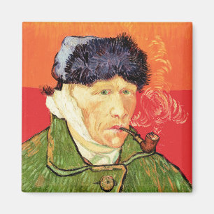 Imã Van Gogh - Autorretrato com a Orelha Enfaixada e C