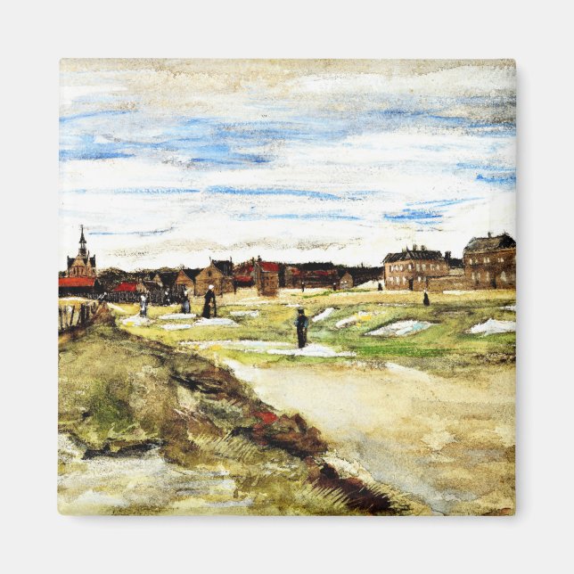 Imã Van Gogh - Bleaching Ground em Scheveningen (Frente)