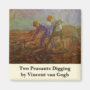 Imã Van Gogh, Dois Camponeses cavando, Fazendeiros Vin