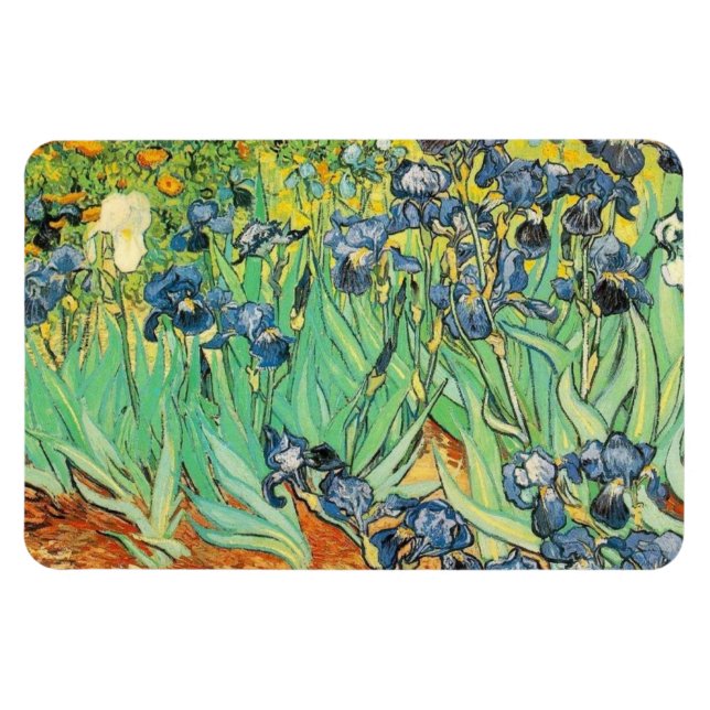 Ímã Van Gogh Irises (Horizontal)