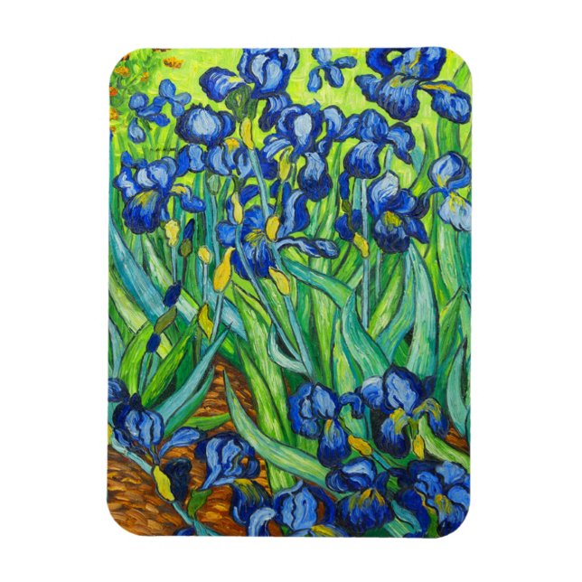 Ímã Van Gogh Irises (Vertical)