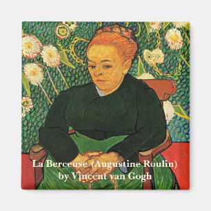 Imã Van Gogh La Berceuse Augustine Roulin Portrait