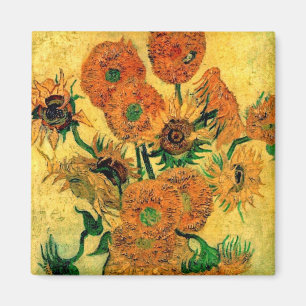 Imã Van Gogh - Natureza-morta com Vaso e Quinze Girass