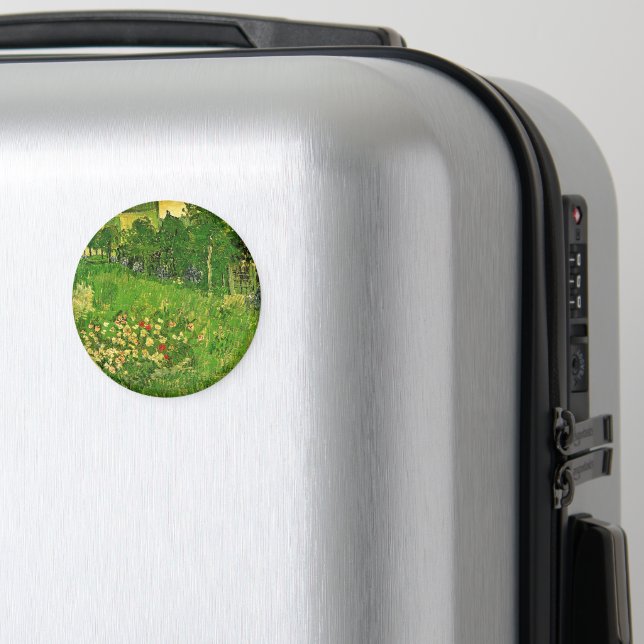 Imã Van Gogh - O Jardim de Daubigny, (In Situ (Luggage))