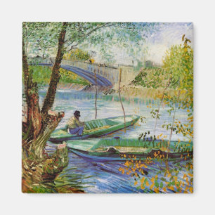 Imã Van Gogh Pescando na Primavera, Pont de Clichy