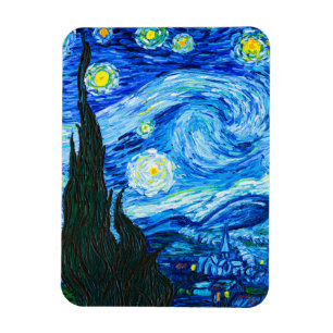 Ímã Van Gogh Starry Night