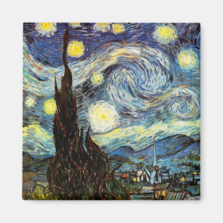 Imã Van Gogh Starry Night Fine Art