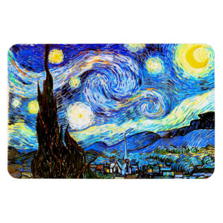 Ímã Van Gogh Starry Night Fine Art