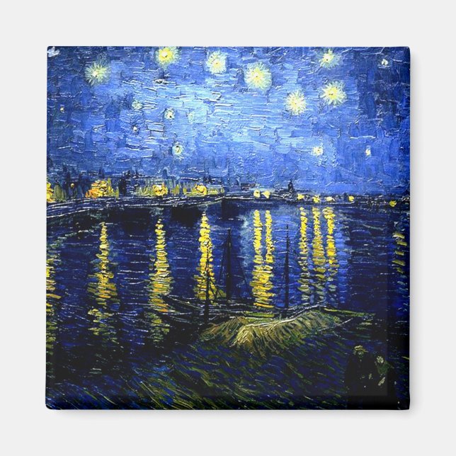 Imã Van Gogh - Starry Night over the Rhone 2020 (Frente)