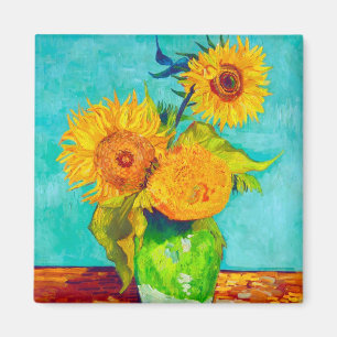 Imã Van Gogh Sunflower