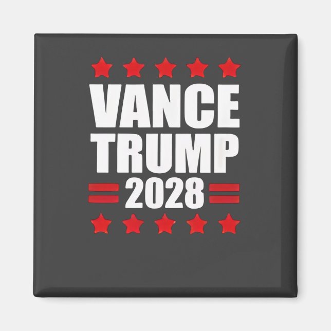 Imã Vance Trump Presidencial Eleições 2028 Política (Frente)