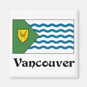 Imã Vancouver, bandeira da Colúmbia Britânica