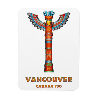 Ímã Vancouver (BC) Canadá - Polo Totem