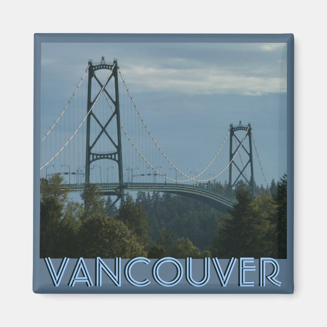 Imã Vancouver BC Souvenir Magnets Vancouver Ofertas de (Frente)