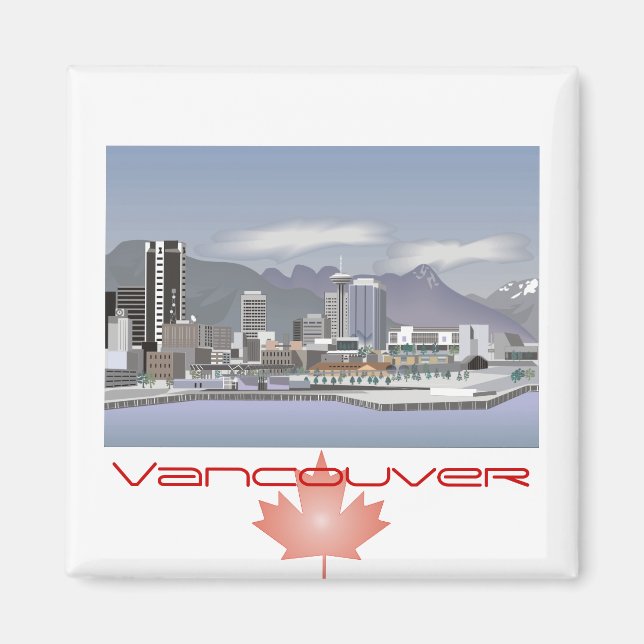 Imã Vancouver Canadá (Frente)