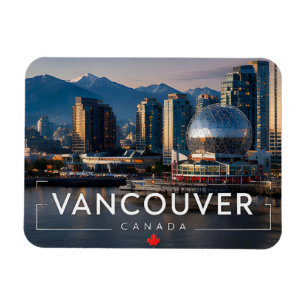 Ímã Vancouver Canadá Exploração da Cidade Canadense 🌴