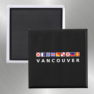 Imã Vancouver Canadá - Sinalizadores náuticos de naveg