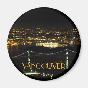 Imã Vancouver Souvenir Magnets Magnetos Personalizados
