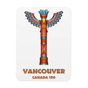 Ímã Vancôver (BC) Canadá - Totem pólo