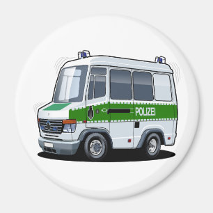 Imã Vaneta de Polícia de Desenho Animado