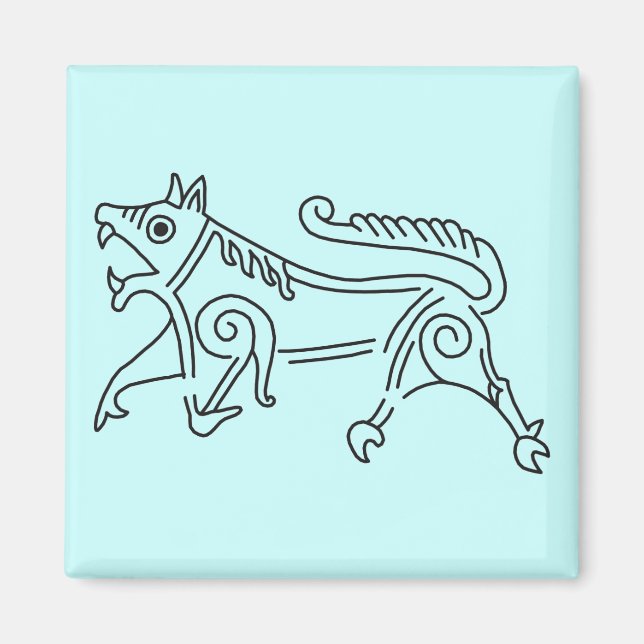 Imã Vang Runestone (Frente)