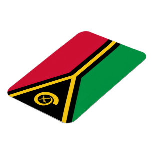 Ímã Vanuatu - Bandeira -