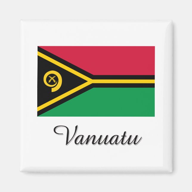 Imã Vanuatu Flag Design (Frente)