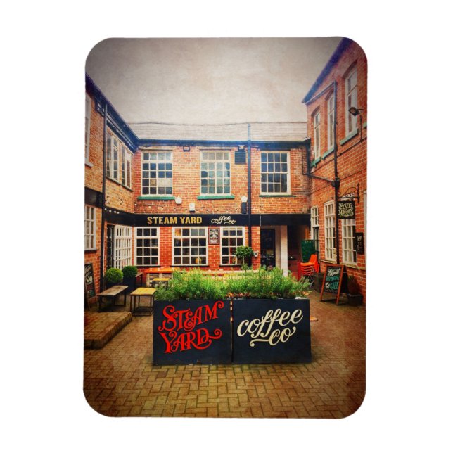 Ímã Vapor Yard Café (Vertical)