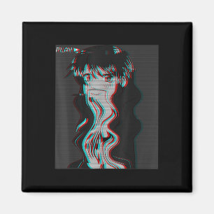 Imã Vaporwave Aestética Sad Animy Retro Eboy Egir