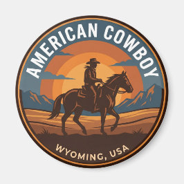 Imã Vaqueiro Americano Wyoming