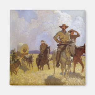 Imã Vaqueiros Antigos, O Conjunto Parkman por NC Wyeth