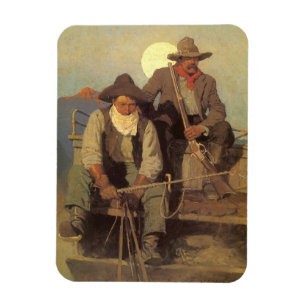 Ímã Vaqueiros Antigos, O Palco de Pagamento por NC Wye