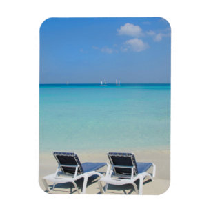 Ímã Varadero, Cuba. Areia e Cadeiras de Praia