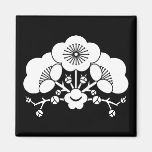 Imã Várias floridas de ameixa