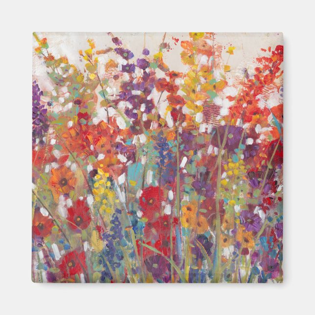 Imã Variedade de Flores (Frente)